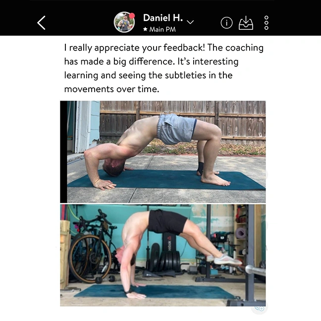 Back Bridge Program